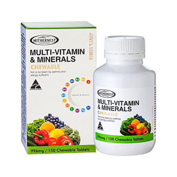 Multi-Vitamin & Minerals Chewable 150 tabs